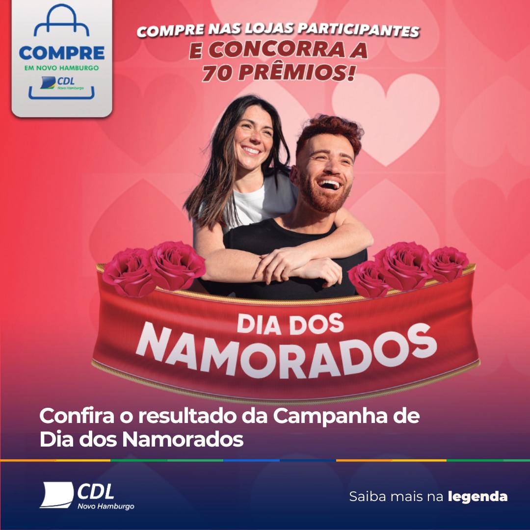 CDL-NH divulga os ganhadores de Dia dos Namorados